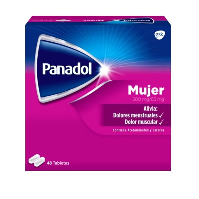 Panadol Mujer 500gm