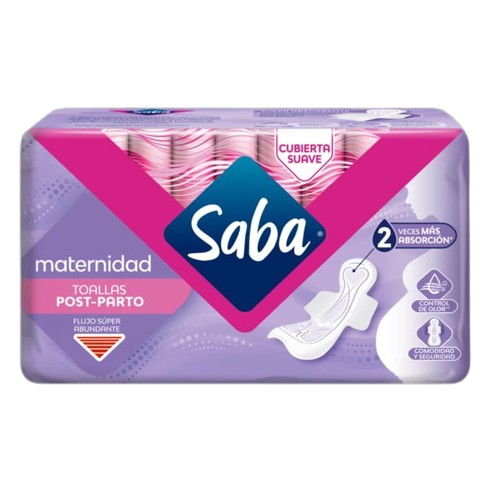Saba Toalla Post-Parto