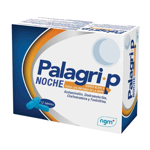 Palagrip Noche 12 Tabletas