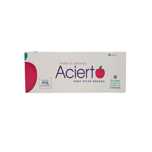 Prueba de embarazo acierto
