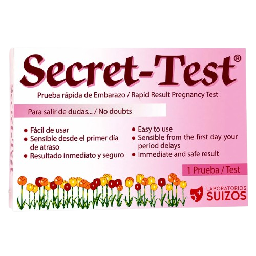 Secret Test X 1 prueba