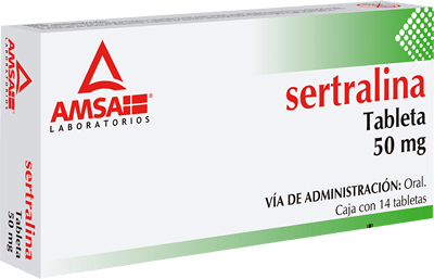 Sertralina 50mg 14 Tabletas