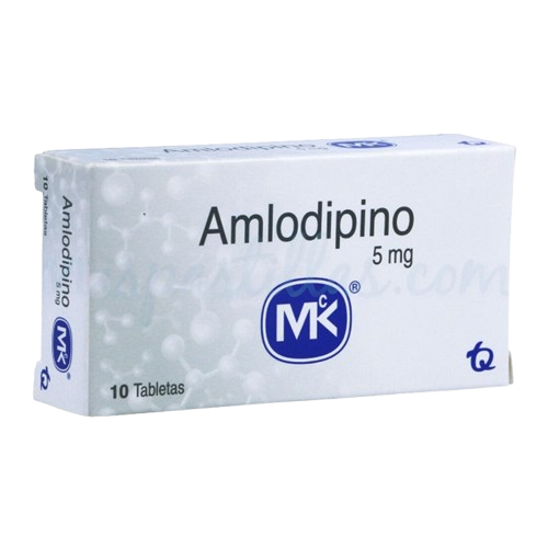 Amlodipio 10 Tabletas 5mg