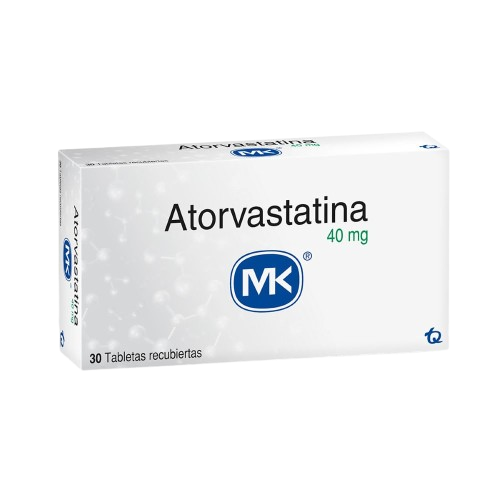 Atorvastatina 30 Tabletas 40mg