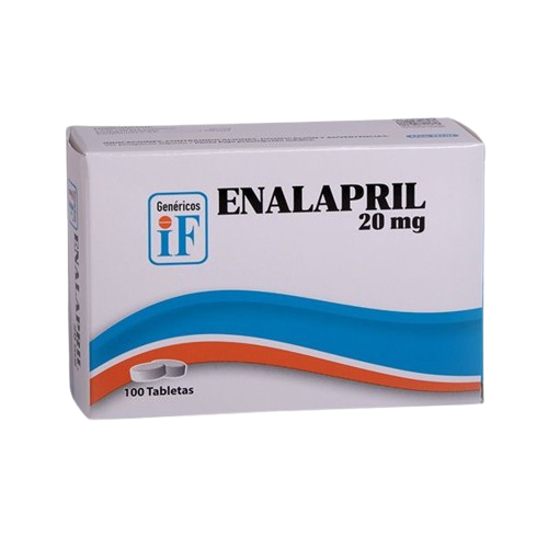 Enalapril 100 Tabletas 20mg