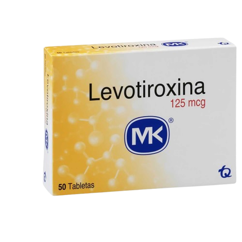 Levotiroxina 50 Tabletas 125mcg