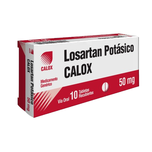 Losartan 10 Tabletas 50mg